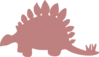 Stegosaurus Silhouette Clip Art